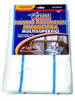 Салфетка для пола Arcasa из микрофибры 65х45см