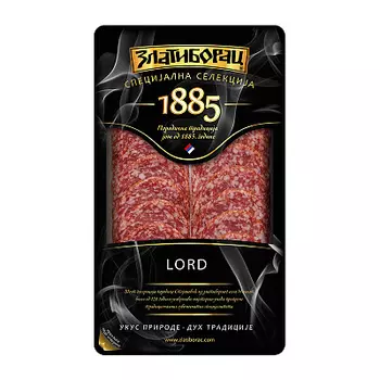 Салями "Lord" сырокопчёная Златиборац