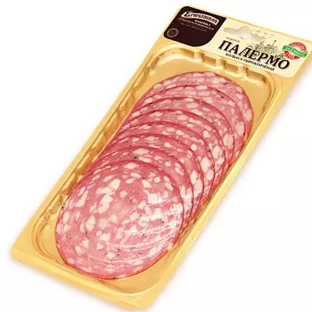 Салями Палермо нарезка 100 г Егорьевская