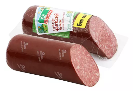 Сервелат "Финский" варёно-копчёный Велком