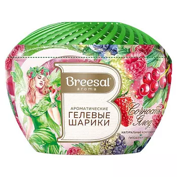 Шарики гелевые ароматические Fresh Drops Сочность ягод Breesal