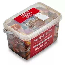 Шашлык свиной для гриля Мираторг ~ 2.1 кг