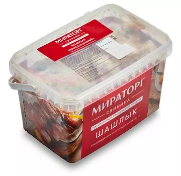 Шашлык свиной классический Мираторг ~ 2.1 кг