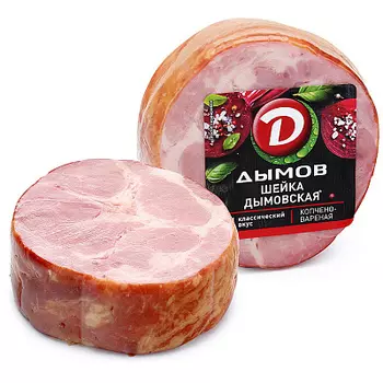 Шейка "Дымовская" копчёно-варёная Дымов
