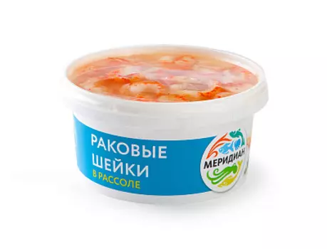 Шейки раковые в рассоле Меридиан