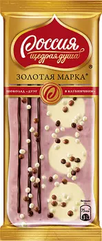 Шоколад Дуэт в клубничном ЗОЛОТАЯ МАРКА