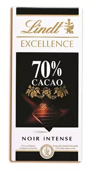 Шоколад "Excellence" 70% Lindt