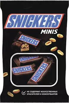 Шоколад минис Snickers