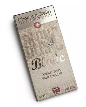 Шоколад молочный белый Chocolat Stella