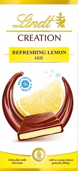 Шоколад молочный Криэйшн лимон Lindt