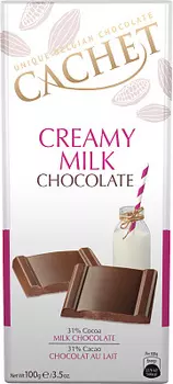Шоколад молочныйй Cachet