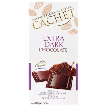 Шоколад темный 85% Cachet