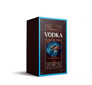 Шоколадный набор с алкоголем Pergale with vodka PERGALE