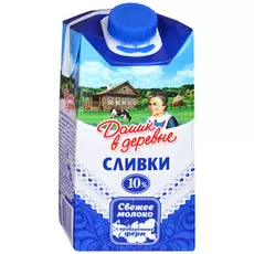 Сливки "Домик в Деревне" 10%