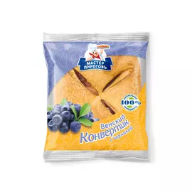 Слойка венский конвертик с черникой Коломенское