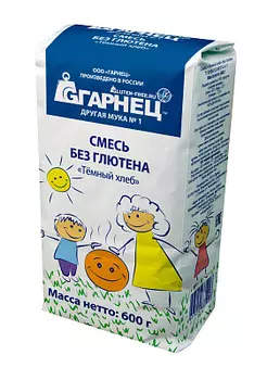 Смесь для приготовления хлеба Темный хлеб Гарнец