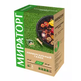 Смесь семян газонных трав Мираторг "Универсальный газон" 1кг