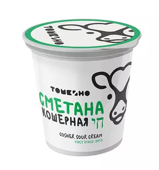 Сметана кошерная 20% 320г КВИК ЭНД ФИТ