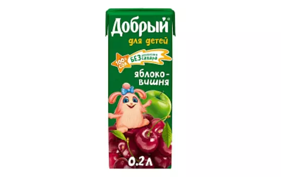 Сок Добрый яблоко/вишня