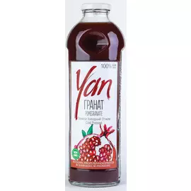Сок гранатовый без сахара Yan