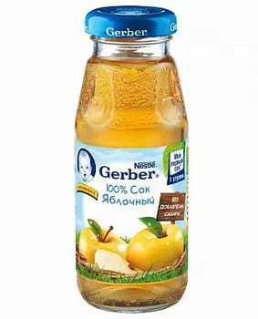 Сок яблочный Gerber