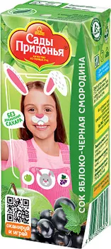 Сок яблоко-черная смородина Сады придонья