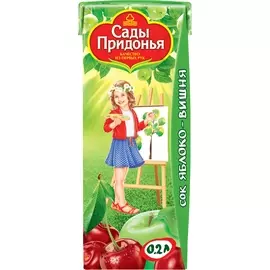 Сок яблоко/вишня Сады Придонья