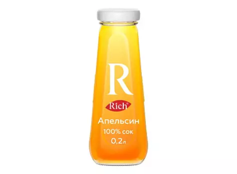 Сок Rich апельсиновый