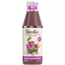 Сок Ягодная смесь с овощами и шпинатом 0.75л ст/б Goodini