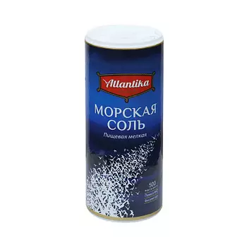 Соль поваренная пищевая морская Атлантика