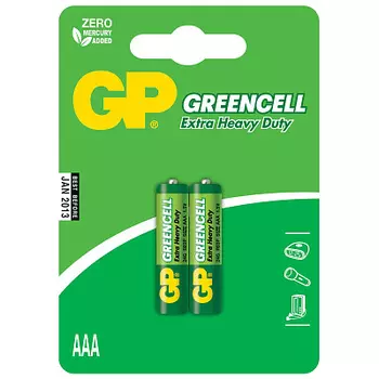 Солевые батарейки GP 24G AAA 2 шт. в бл GP 24G-2CR2