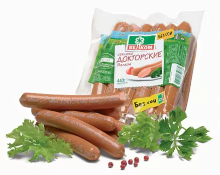 Сосиски Докторские Велком
