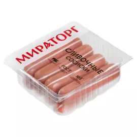 Сосиски Сливочные 400г Мираторг