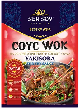 Соус для обжарки лапши YAKISOBA SAUCE Sen Soy