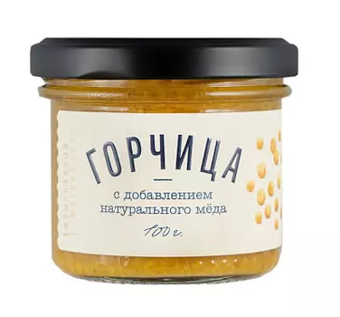 Соус Горчица с медом 100г Медовый дом