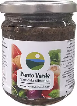 Соус из измельченных маслин с оливковым маслом Punto Verde