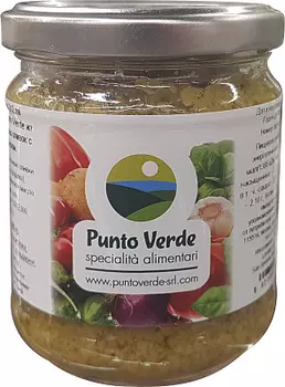Соус из измельченных зеленых оливок с оливковым маслом Punto Verde