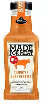 Соус Made for Meat для бургеров с копченым перцем Чипотле Kuhne