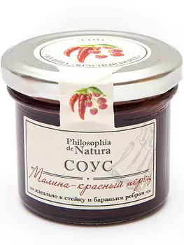 Соус Малина-красный перец 110г Philosophia de Natura