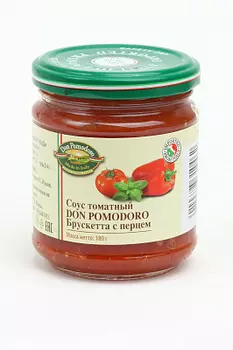 Соус томатный Брускетта с перцем Don Pomodoro
