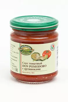 Соус томатный c артишоками Don Pomodoro