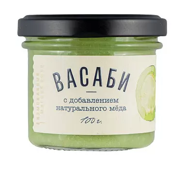 Соус Васаби с медом 100г Медовый дом