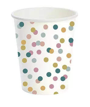 Стаканы 10шт 240мл DUNI DREAM DOTS