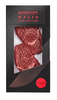 Стейк Мисуджи Wagyu 190г Мираторг