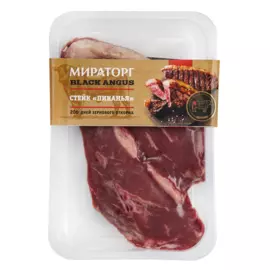 Стейк Пиканья говядина Black Angus 325г Мираторг