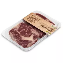 Стейк Рибай говяжий Фермерский бычок 500г Мираторг