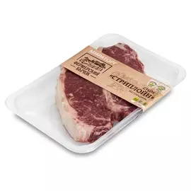 Стейк Стриплойн говяжий Фермерский бычок Мираторг