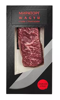 Стейк Стриплойн Wagyu 190г Мираторг