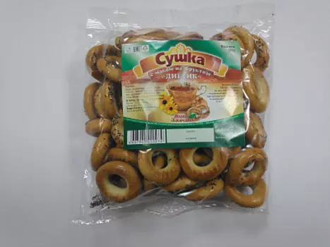 Сушка Диетик на фруктозе с маком Ваше здоровье