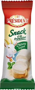Сыр козий "Snack" мягкий с белой плесенью President